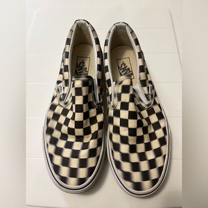 Vans Checkered Optical Illusion Slide-On Sneaker